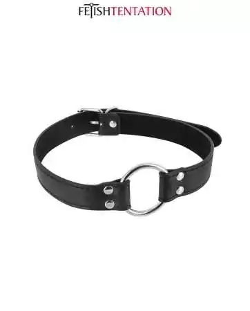 Mouth gag with ring mouth spreader