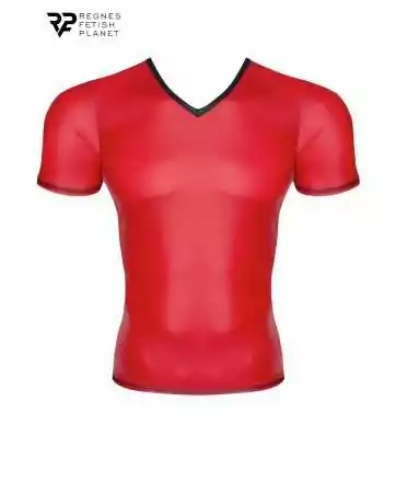T-shirt wetlook rouge - Regnes