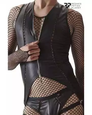 Body ouvert à zip - Regnes