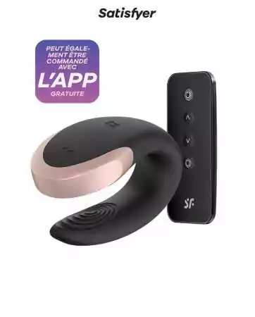 Double Love Black Stimulator - Satisfyer