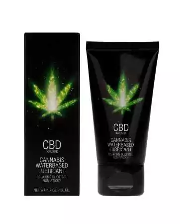 Lubrifiant CBD Eau Cannabis 50ml
