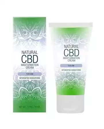 Crème de masturbation Homme - Natural CBD