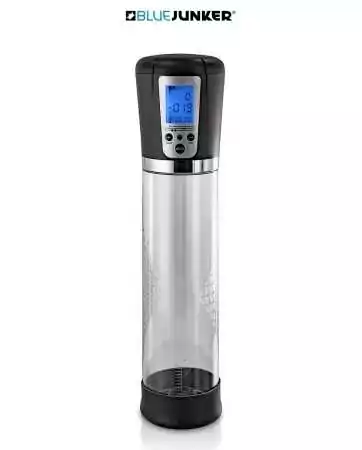 Digital penis pump with LCD screen - Blue Junker