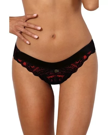 String rouge et noir V-10048 - Axami