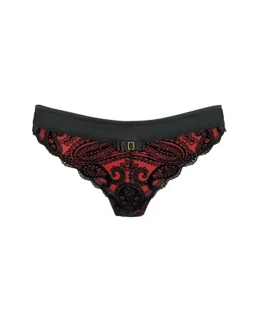 String rouge et noir V-10048 - Axami String rouge et noir V-10048 - Axami