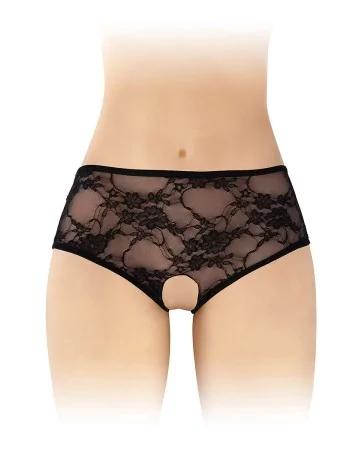 Culotte ouverte noire Amanda - Fashion Secret