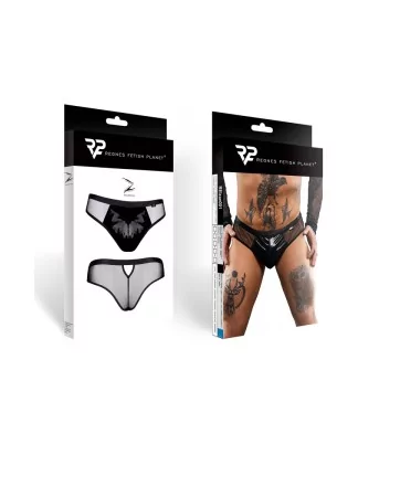 Slip type brésilien noir - Regnes Slip type brésilien noir - Regnes