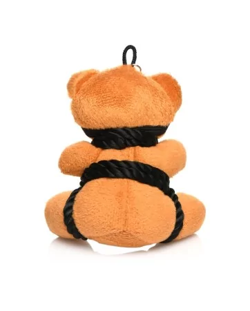 Porte-clés Teddy Bear en tenue Bondage