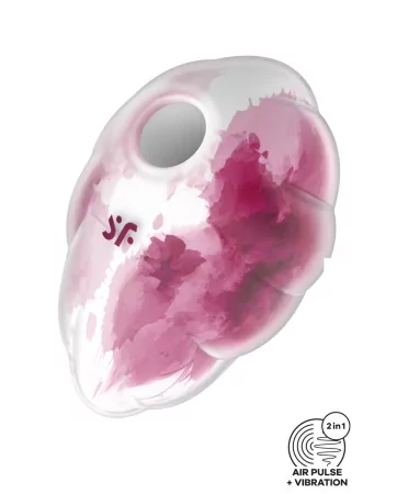 Stimulateur sans contact et vibrant Cloud Dancer - satisfyer