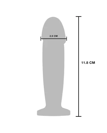 Plug vibrant en métal The Intruder