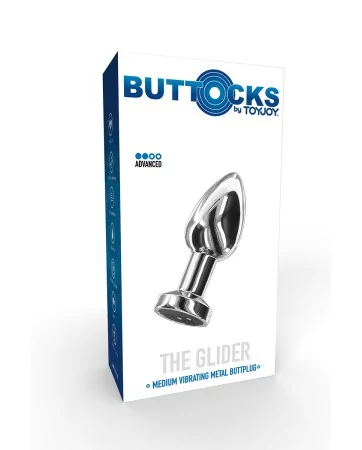 Plug vibrant en métal The Glider M 