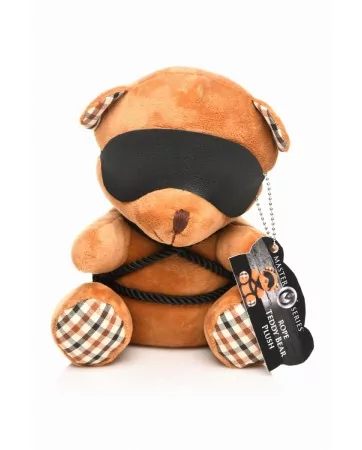 Ours en peluche en tenue Bondage