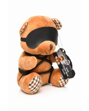 Ours en peluche en tenue Bondage