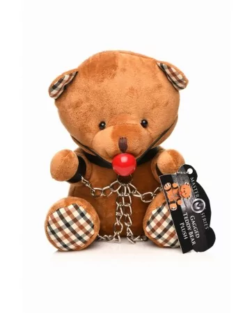 Ours en peluche bâillonné