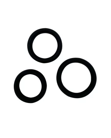 Kit 3 cockrings Sensual Pleasure Rings - Alive Kit 3 cockrings Sensual Pleasure Rings - Alive