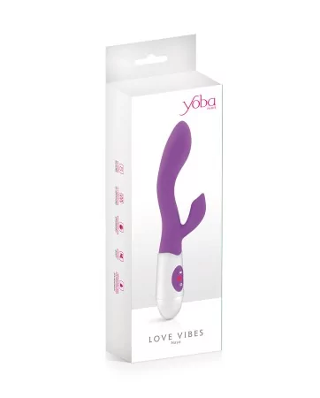 Vibromasseur Rabbit Naya violet - Yoba