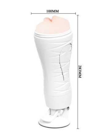 Masturbateur bouche vibrante - Crazy Bull12365oralove