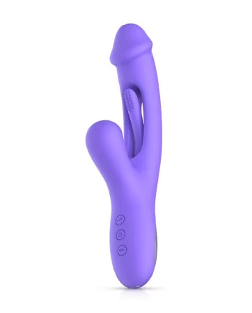 Vibro Rabbit avec Stimulateur de Point G Tess - Good Vibes Only