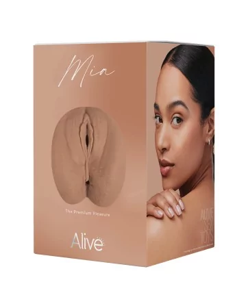 Masturbateur Mia Super Realiste avec 2 orifices - Alive