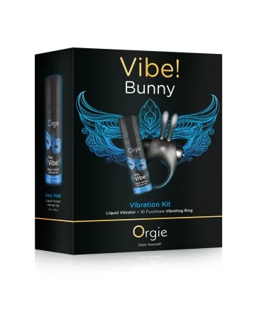 Kit plaisir vibrant Vibe! Bunny - Orgie