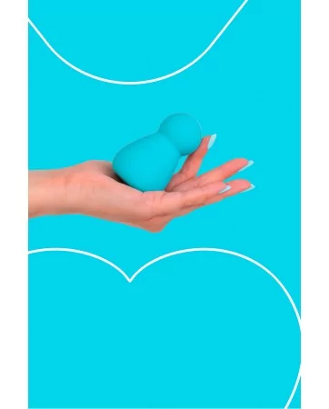 Mini vibro rechargeable Applust bleu - FairyGasm