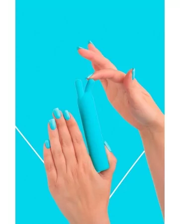Mini vibro rechargeable BlissStars bleu - FairyGasm