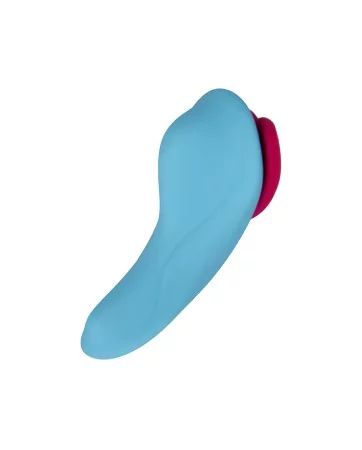 Stimulateur télécommandé de culotte HeartGem bleu - FairyGasm