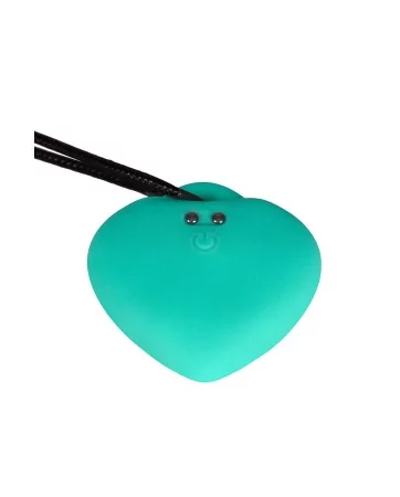 Stimulateur pendentif PleasureStone vert - FairyGasm