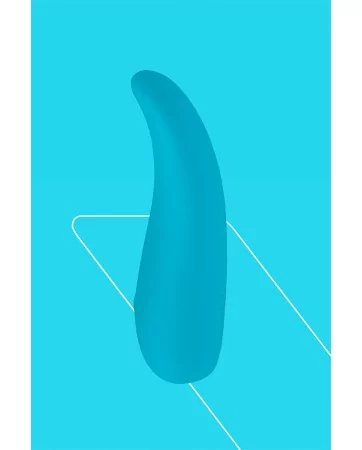 Mini vibro rechargeable ThrillLeaf bleu - FairyGasm