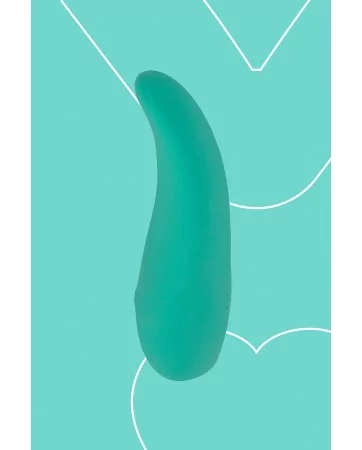 Mini vibro rechargeable ThrillLeaf vert - FairyGasm