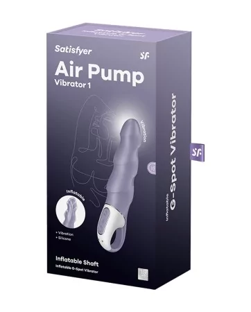 Vibro gonflable Satisfyer Air Pump Vibrator 1