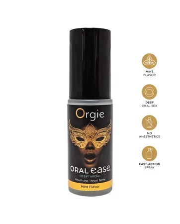 Spray gorge profonde Oral Ease - Orgie