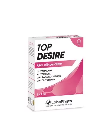 Gel clitoridien Top Desire 6 sachets 4ml