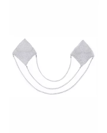 Caches tétons Losange avec chainettes - Cotelli Accessoires