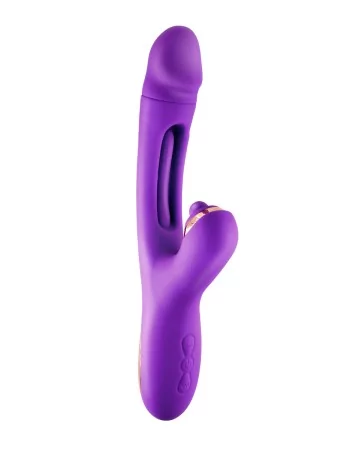 Vibromasseur rabbit 3-en-1 Joyfully violet - Yoba