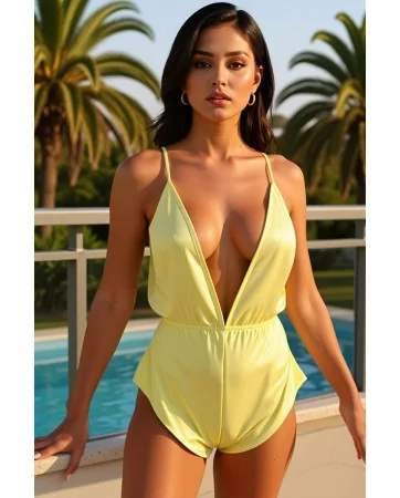 Body jaune Sensie - Passion