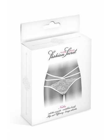 Culotte ouverte Nadia - blanc14141oralove