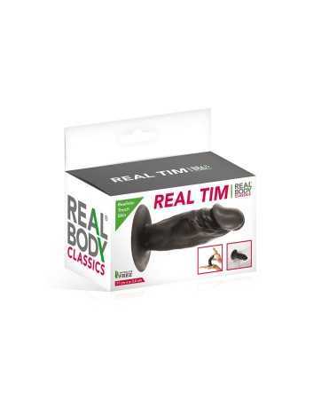 Plug anal réaliste noir 11 cm - Real Tim15725oralove