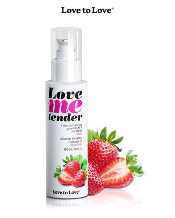 Huile de massage fraise 100ml16778oralove