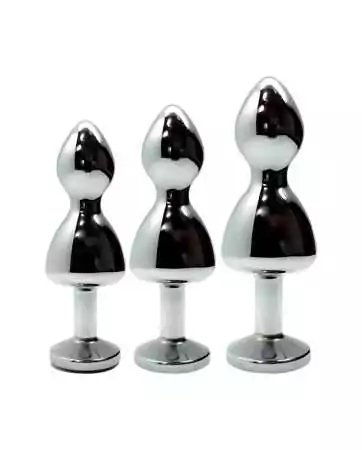 Plug bijou Lollypop bleu S - Wooomy