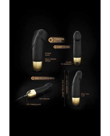 Vibro rechargeable Real Vibration gold S 2.0 - Dorcel16915oralove
