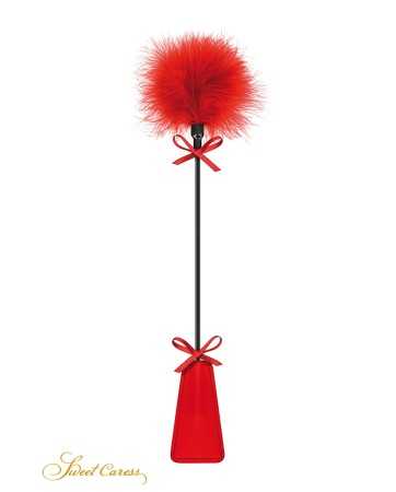 Tapette à pompon rouge - Sweet Caress16952oralove