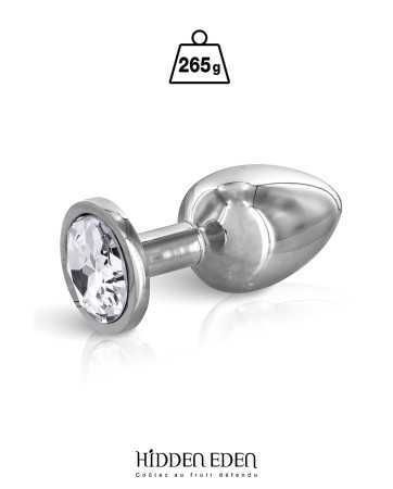 Plug bijou acier M - Hidden Eden17147oralove