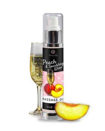 Huile de massage pêche et vin pétillant - Secret Play17487oralove