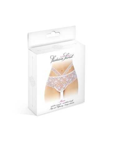 Culotte ouverte blanche Marie - Fashion Secret17696oralove