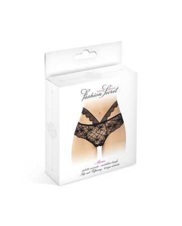 Culotte ouverte noire Marie - Fashion Secret17697oralove