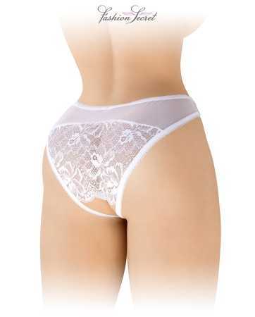 Tanga blanc ouvert Ava - Fashion Secret17702oralove
