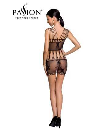 Robe nue résille BS090 - Noir18174oralove
