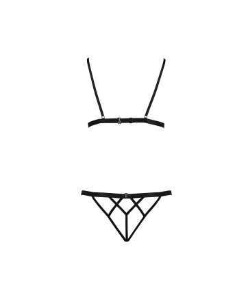 Ensemble sexy ouvert Diabolina - Passion18216oralove