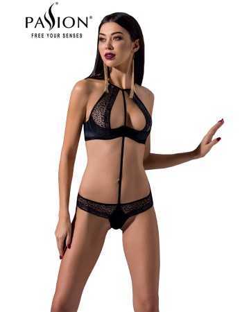 Ensemble Scarlet Bikini noir - Passion18308oralove